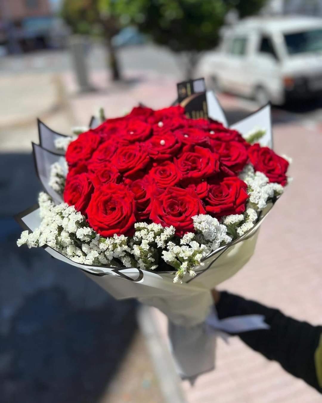 A wonderful bouquet of roses