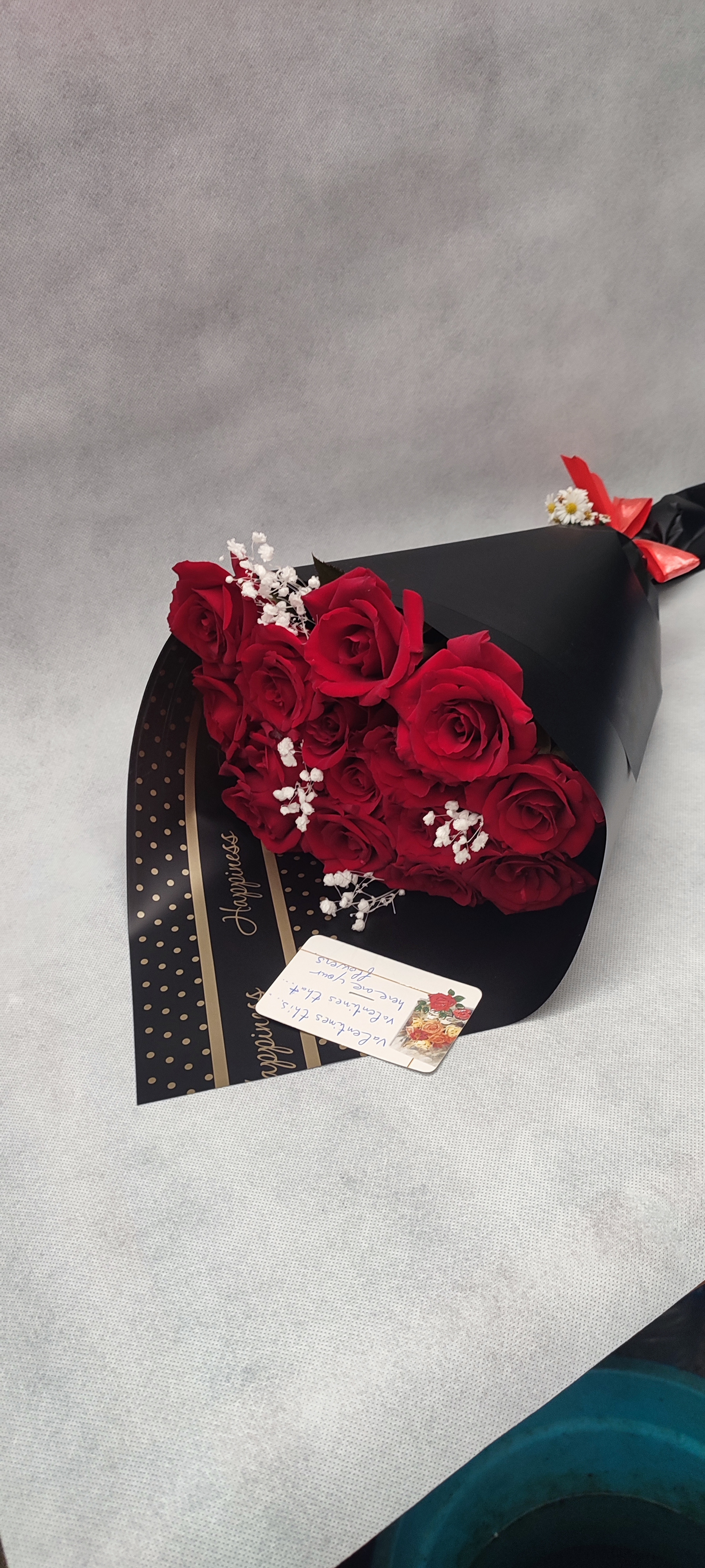 red rose bouquet